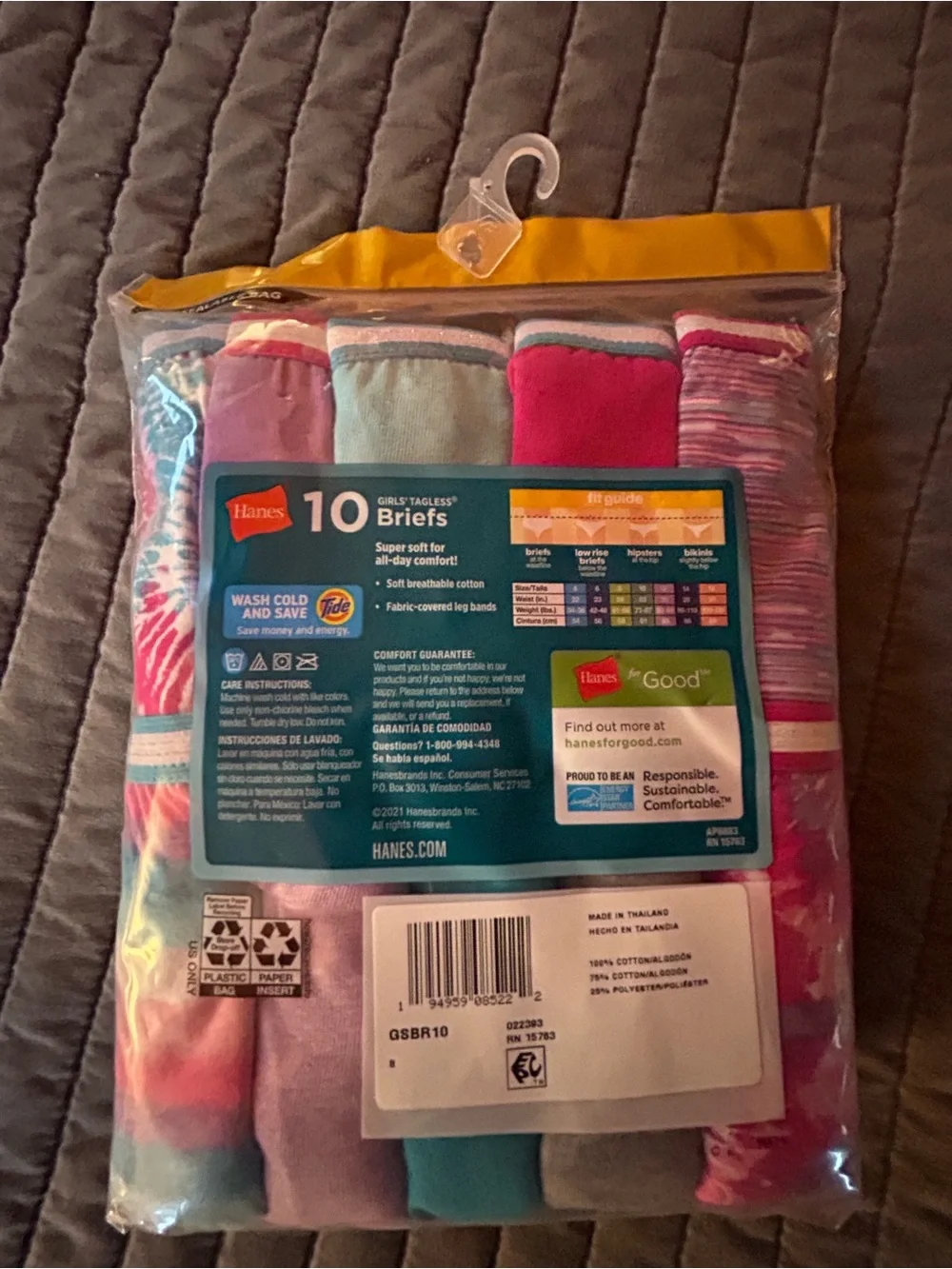 SO Camis and Hanes Briefs - Girls